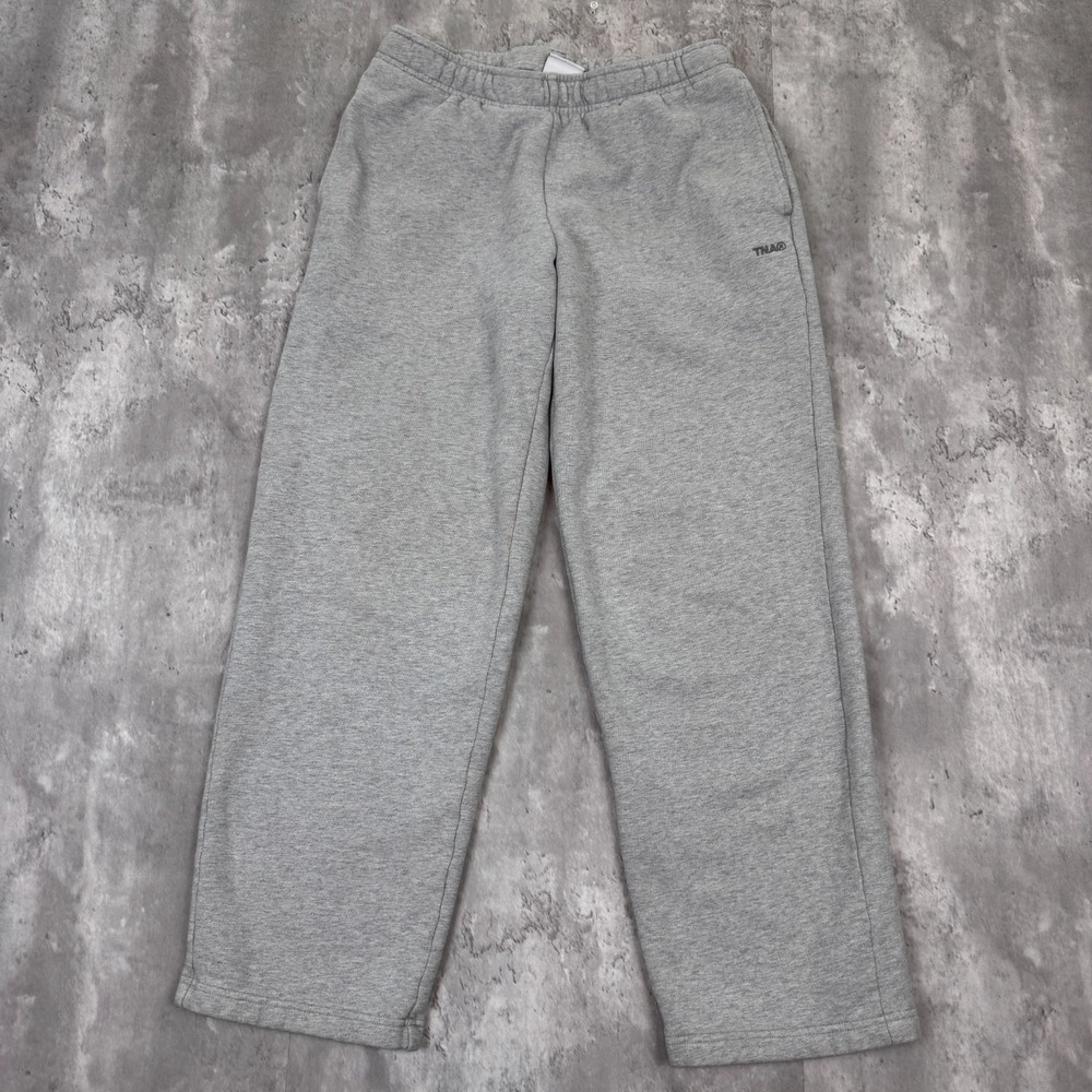 TNA Aritzia Sweatfleece Sweatpants Womens Small Gray Cozy Fleece‎ Mega Fit